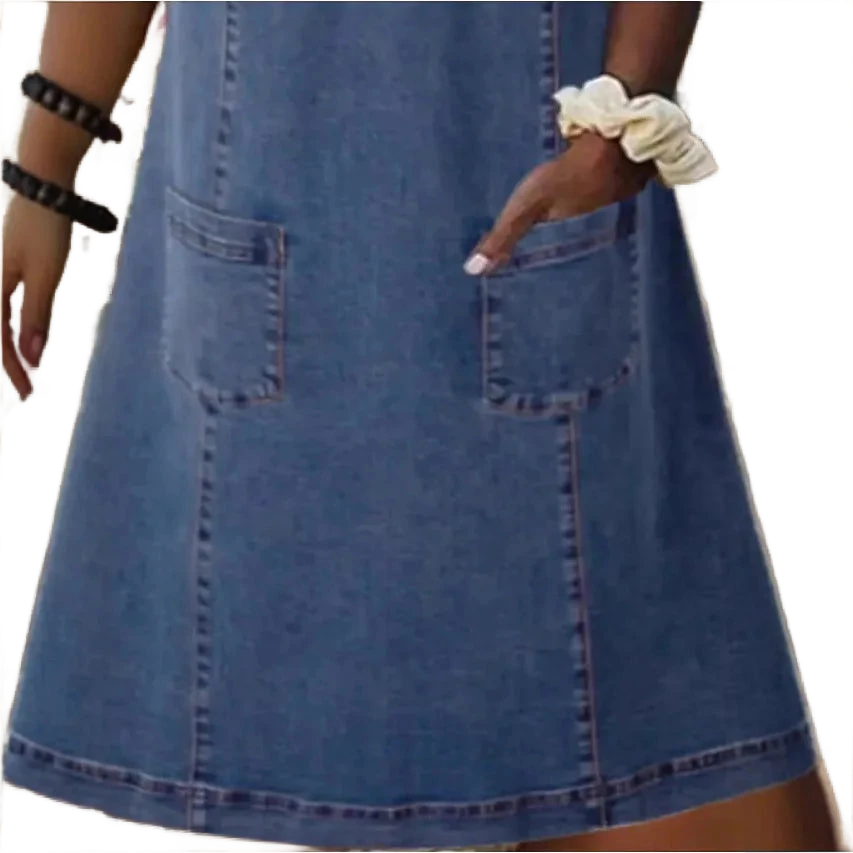 Amar Eden - שמלת ג'ינס וינטג' קייצית