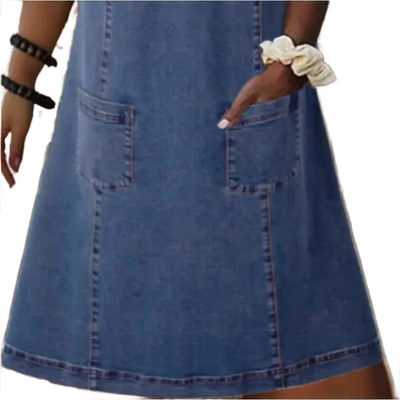 Amar Eden - שמלת ג'ינס וינטג' קייצית