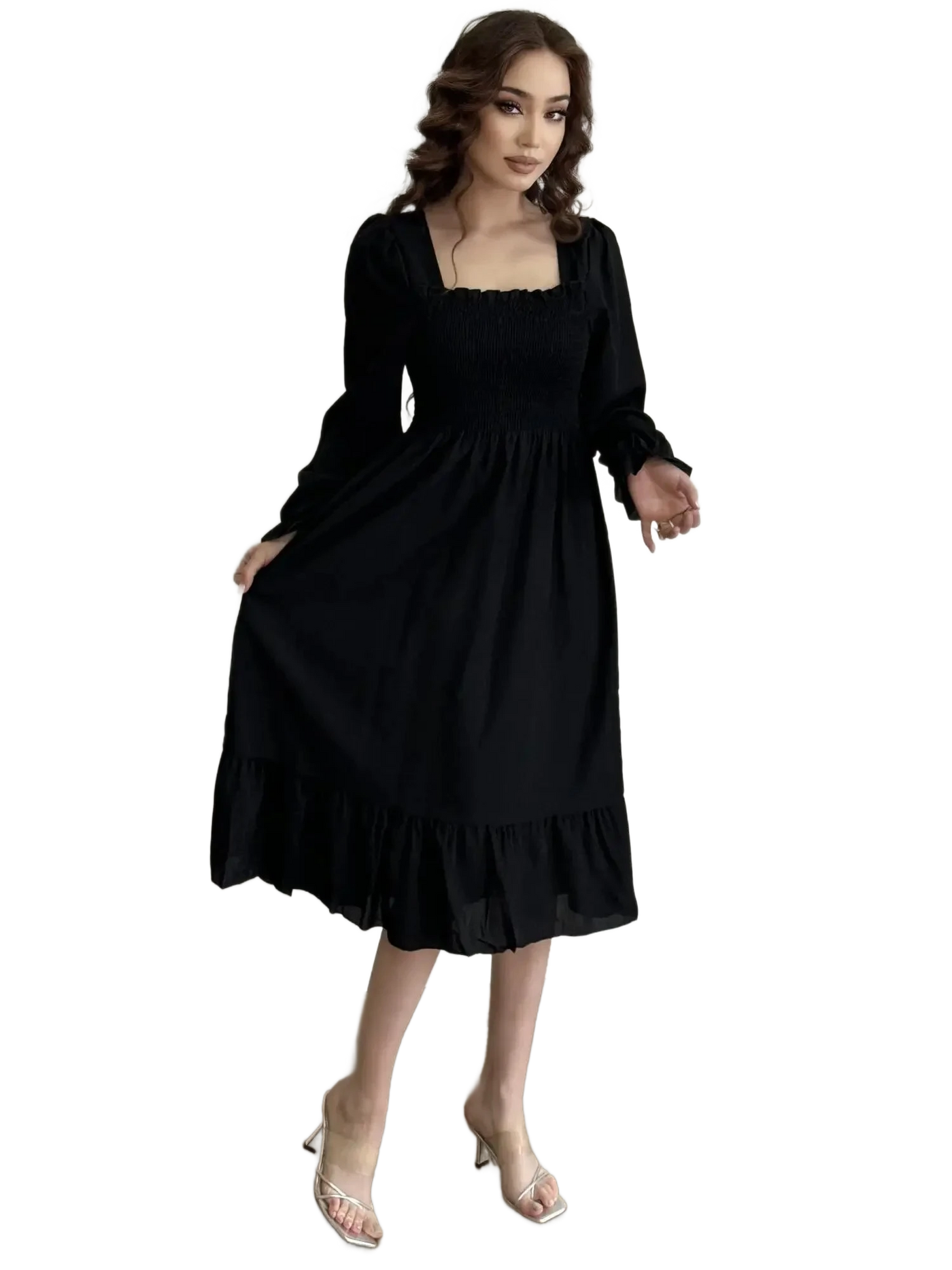 Amar™ Hodaya - שמלת מוסלין פרחונית לנשים