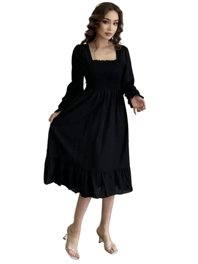 Amar™ Hodaya - שמלת מוסלין פרחונית לנשים