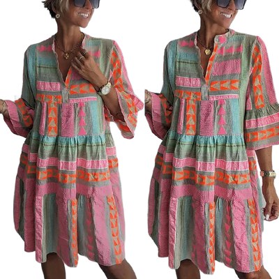 Amar™ Nitza - שמלת מיני עם פרטים קפלים