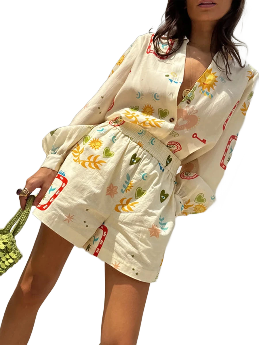 Amar Aliza - סט 2 חלקים קיצי, אלגנטי וסקסי