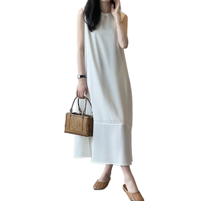 Amar Batya - שמלת קיץ ללא שרוולים בסגנון צרפתי
