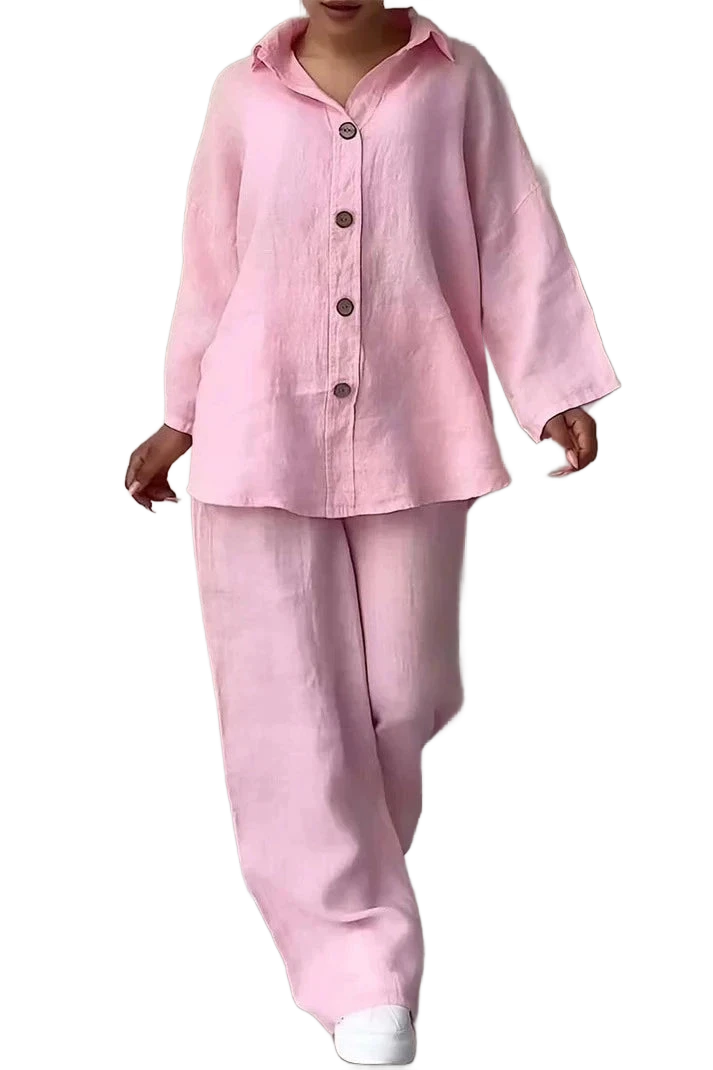 Amar™ Ravit - סט כותנה לין נושם