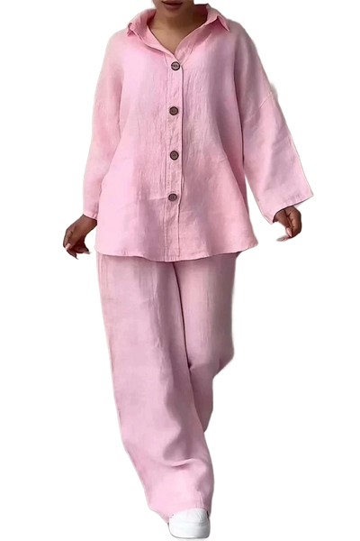 Amar™ Ravit - סט כותנה לין נושם