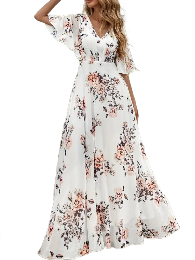 Amar™ Naama - שמלות קיץ בצווארון V