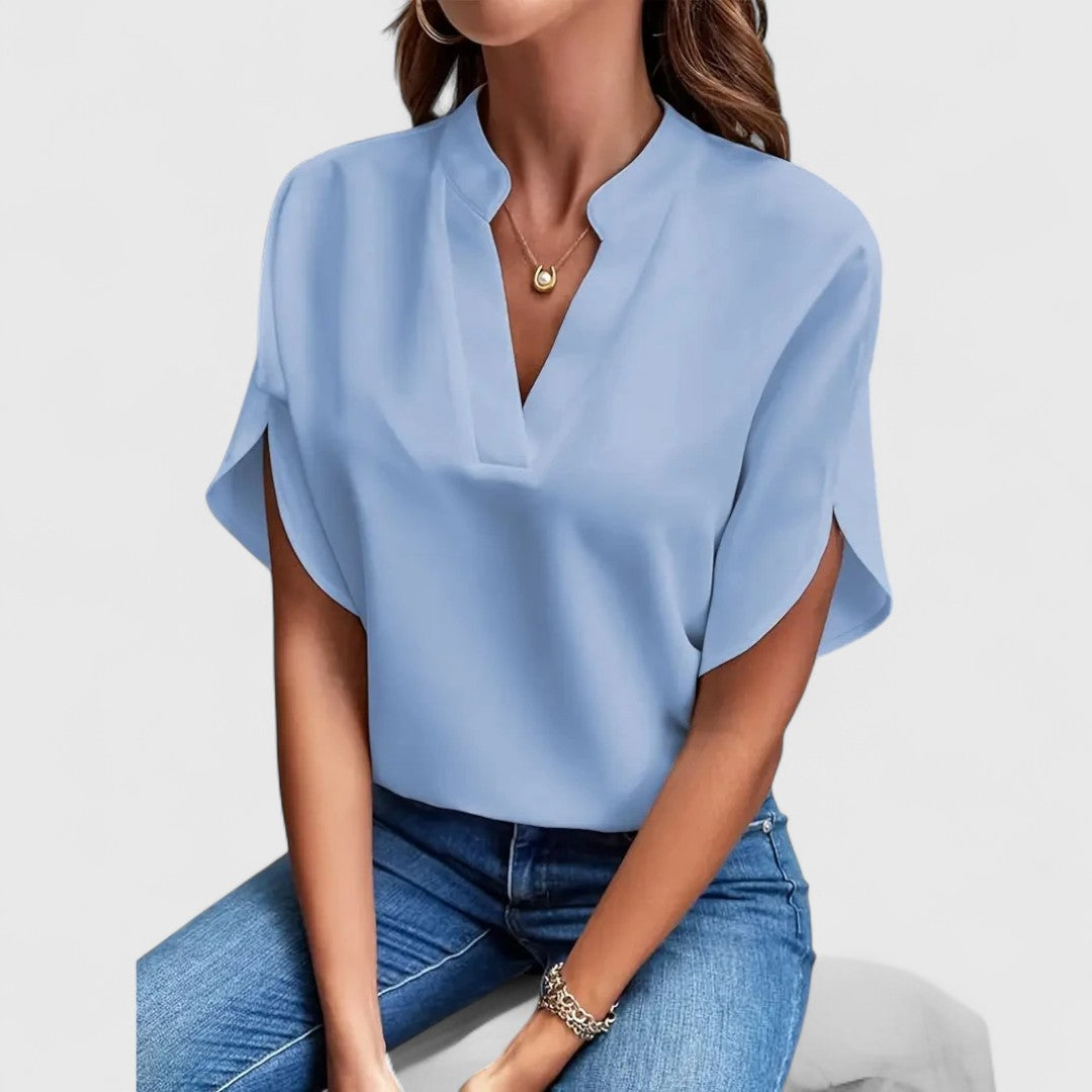 פרייה - חולצת שיפון אלגנטית