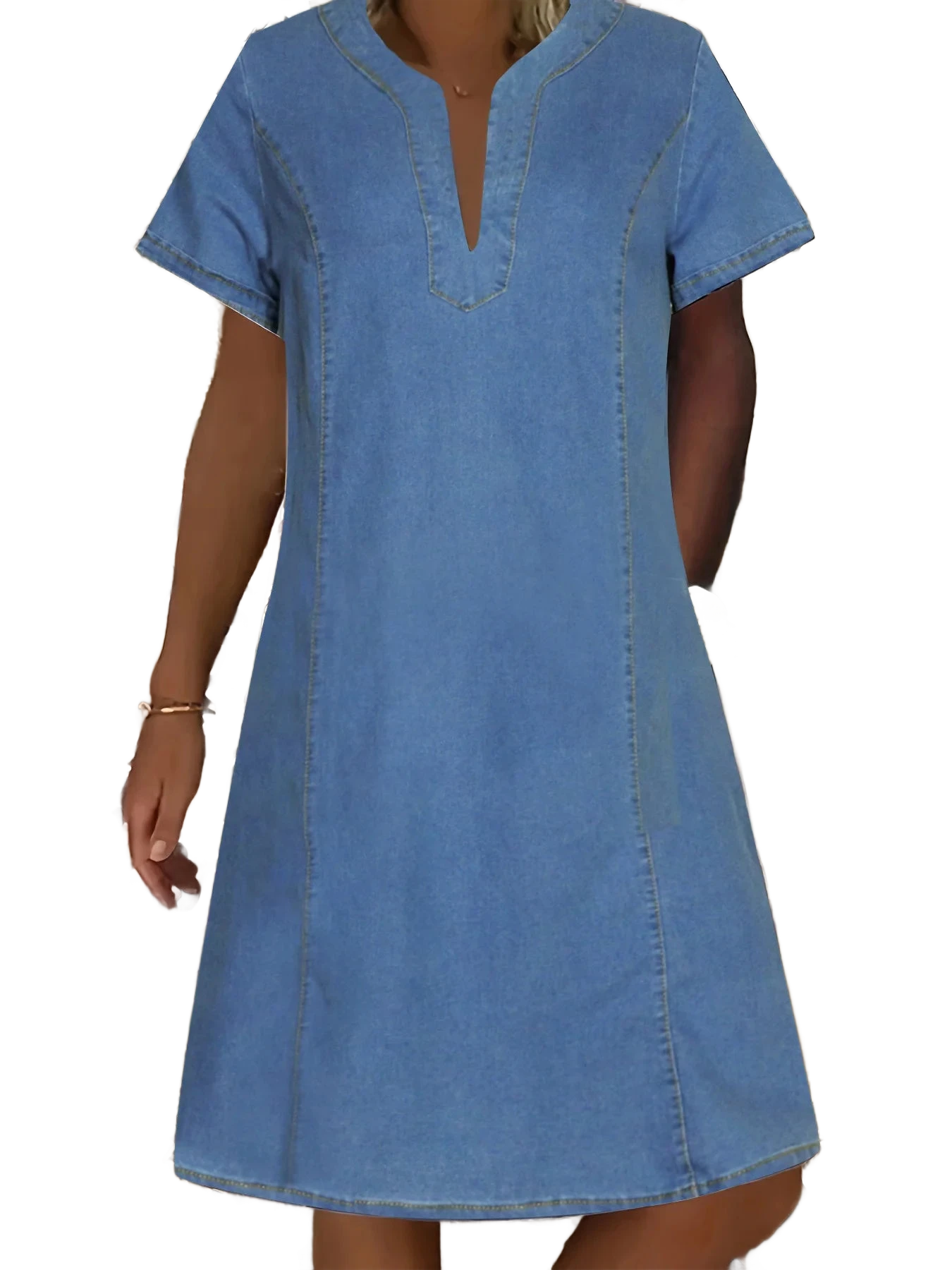 Amar Eden - שמלת ג'ינס וינטג' קייצית