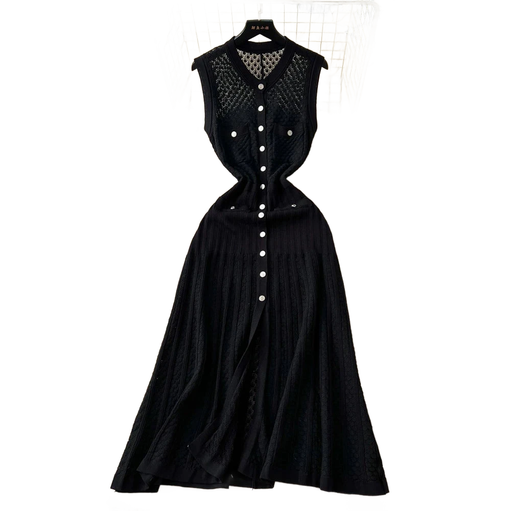 Amar™ Tzila - שמלת קיץ סרוגה אלגנטית