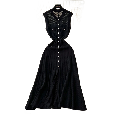 Amar™ Tzila - שמלת קיץ סרוגה אלגנטית