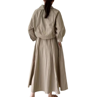 Amar™ Yafit - סט שמלת נשים דו-חלקי