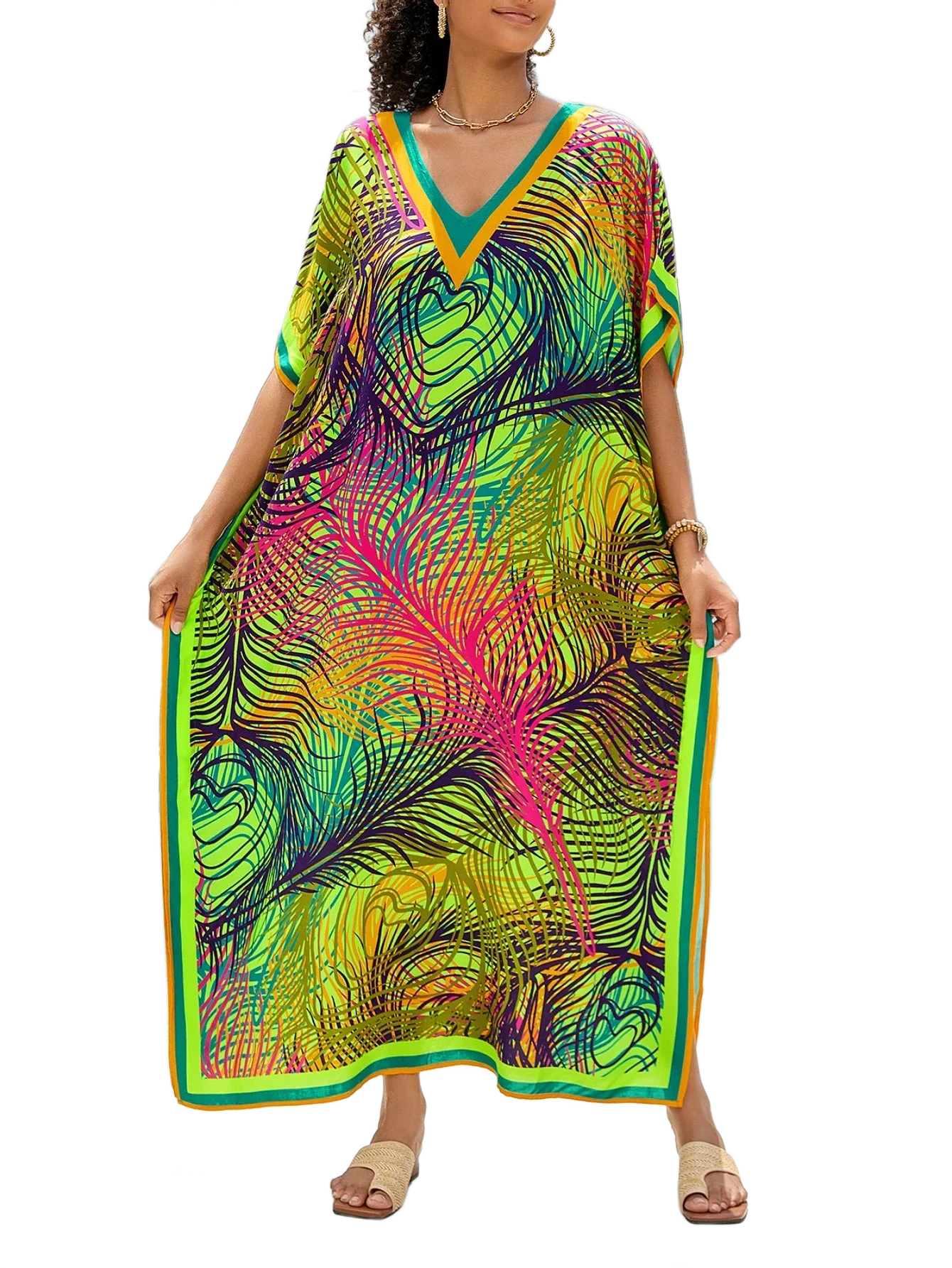 Amar™ Rachel - שמלת קפטן צבעונית