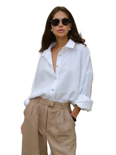 Amar™ Yael - חולצה רחבה עם שרוולים ארוכים