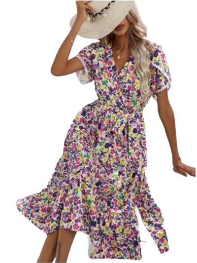 Amar™ Galit - שמלת בוהו פרחונית