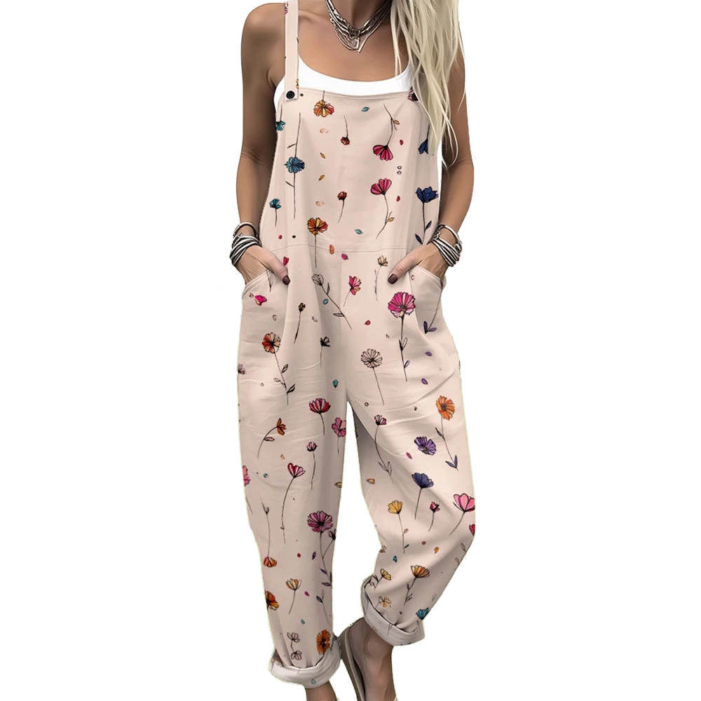 Amar Atara - אוברול פרחוני צבעוני וכובש