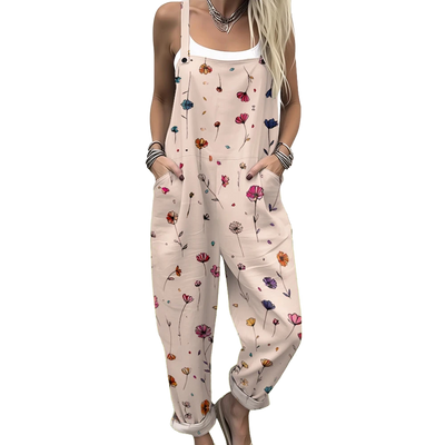 Amar Atara - אוברול פרחוני צבעוני וכובש