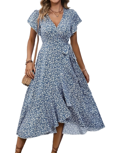 Amar Adina - שמלה קיצית מחמיאה ואלגנטית