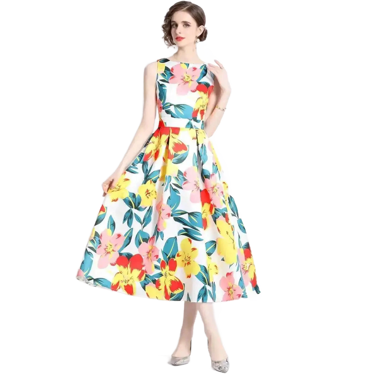 Amar™ Meital - שמלת קיץ פרחונית עוצרת נשימה