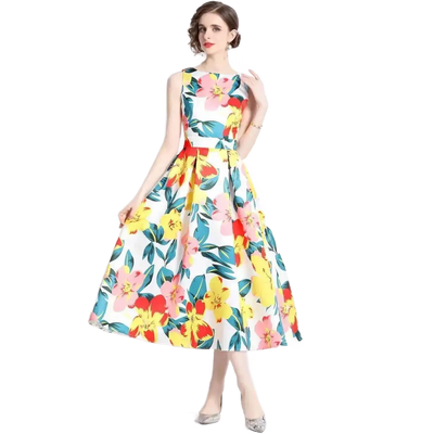 Amar™ Meital - שמלת קיץ פרחונית עוצרת נשימה