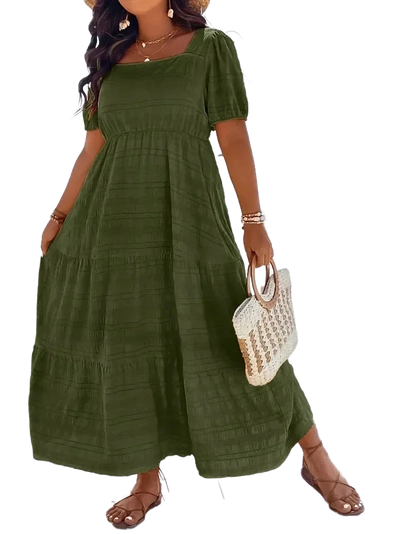 Amar™ Shira - שמלת A-ליין יומיומית