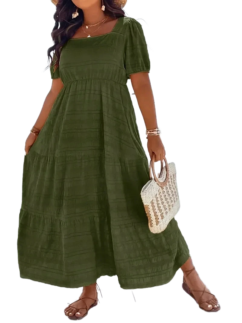 Amar™ Elisheva - שמלת מקסי משוחררת