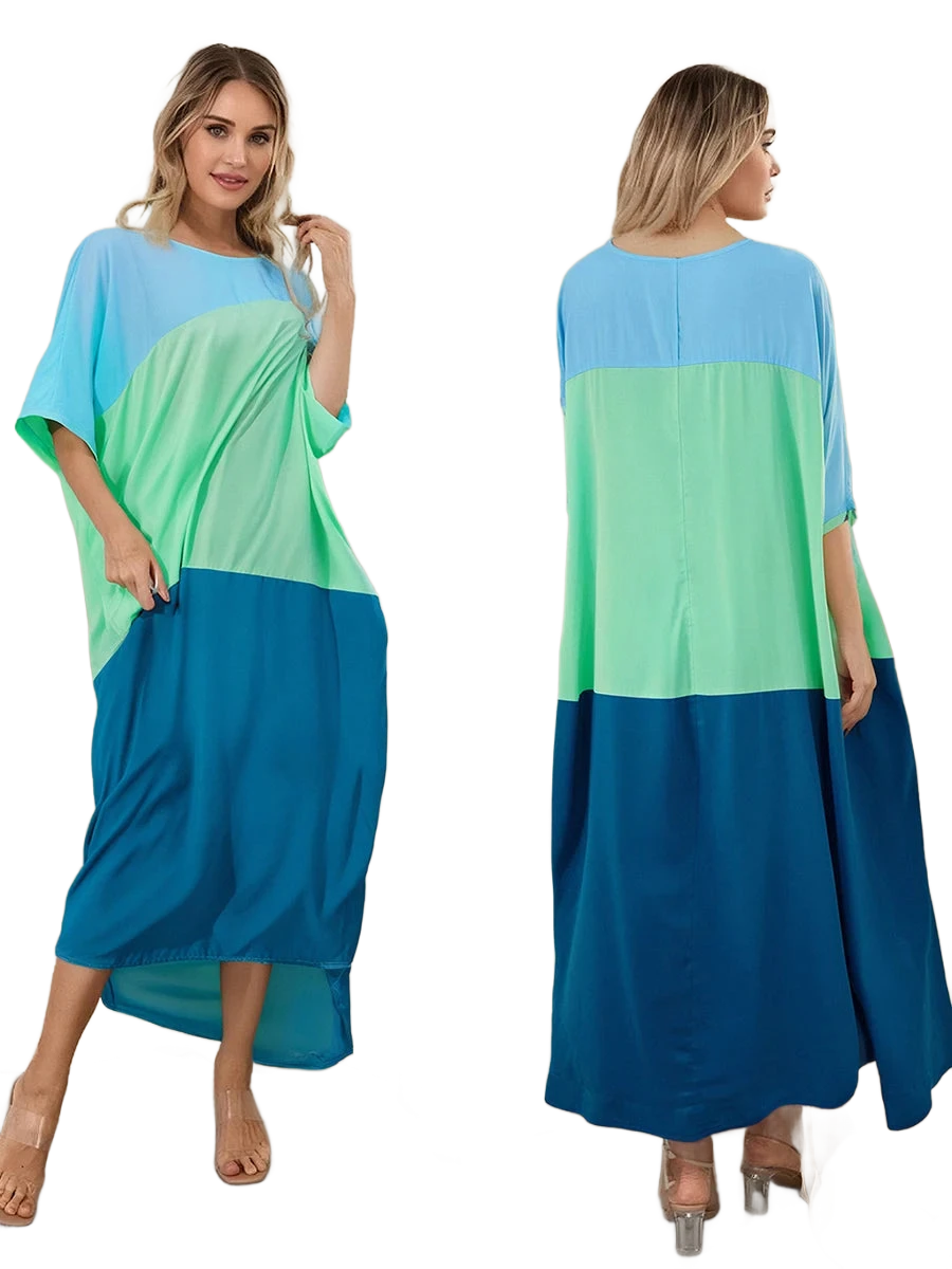 Amar™ Miriam - שמלת מקסי אלגנטית עם כיסים