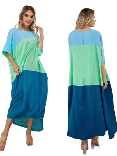 Amar™ Miriam - שמלת מקסי אלגנטית עם כיסים