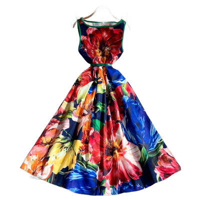 Amar™ Liron - שמלת מקסי קיצית אלגנטית