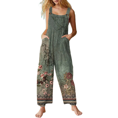 Amar Yehudit - אוברול קייצי אתני עם כיסים