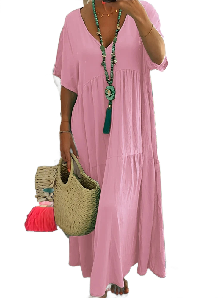 Amar™ Eden - שמלת מידי פליסה