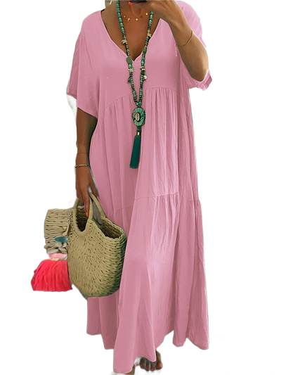 Amar™ Eden - שמלת מידי פליסה