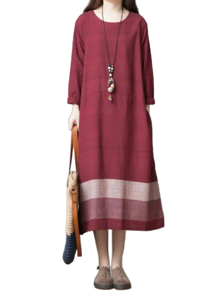 Amar™ Atara - שמלת נוחות וינטג' מחמיאה