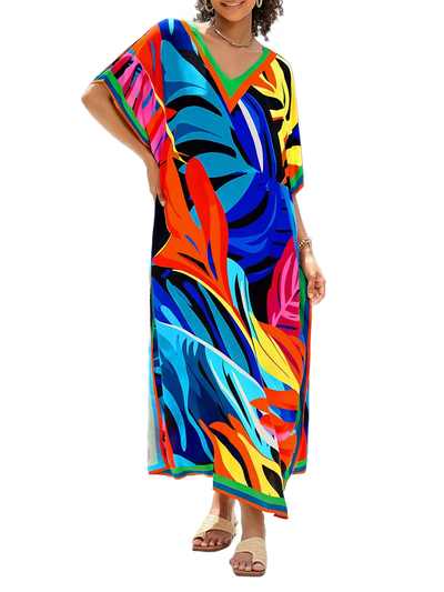 Amar™ Noa - שמלת קאפטן צבעונית לנשים