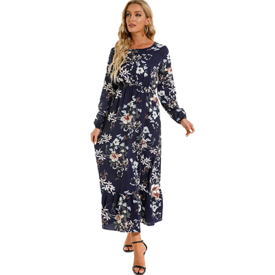 Amar™ Leah - שמלות מקסי בדי פרחים בוהו