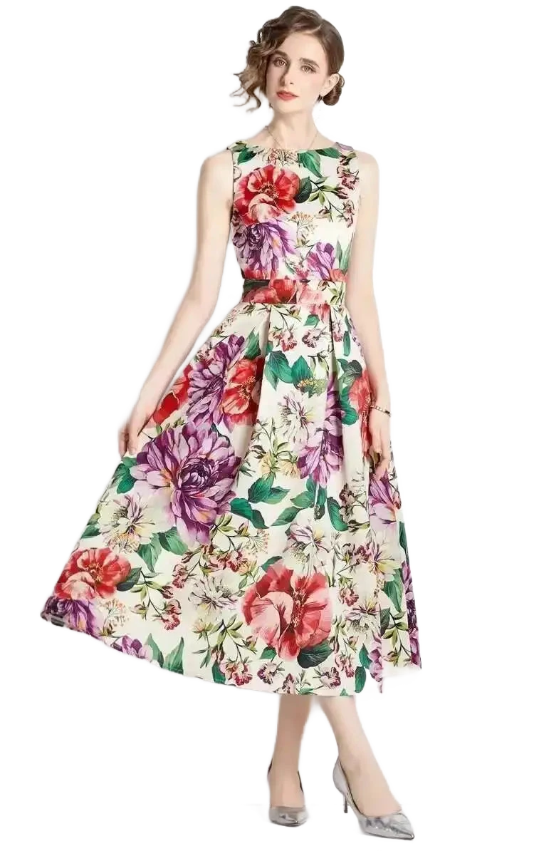 Amar™ Meital - שמלת קיץ פרחונית עוצרת נשימה