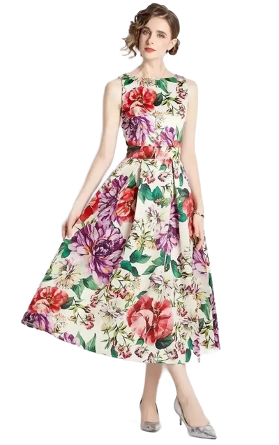 Amar™ Meital - שמלת קיץ פרחונית עוצרת נשימה