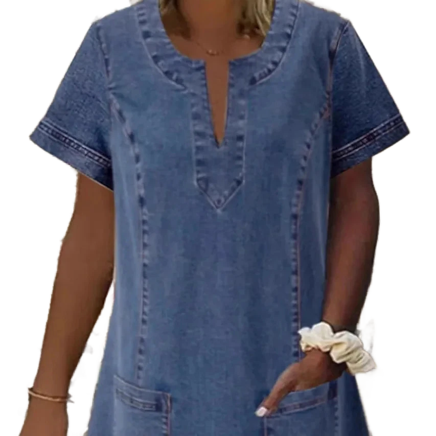 Amar Eden - שמלת ג'ינס וינטג' קייצית