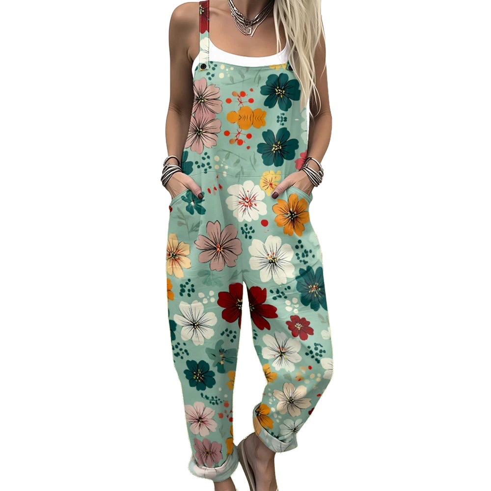 Amar Atara - אוברול פרחוני צבעוני וכובש