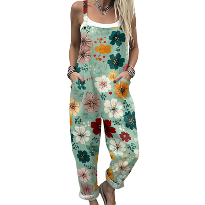 Amar Atara - אוברול פרחוני צבעוני וכובש