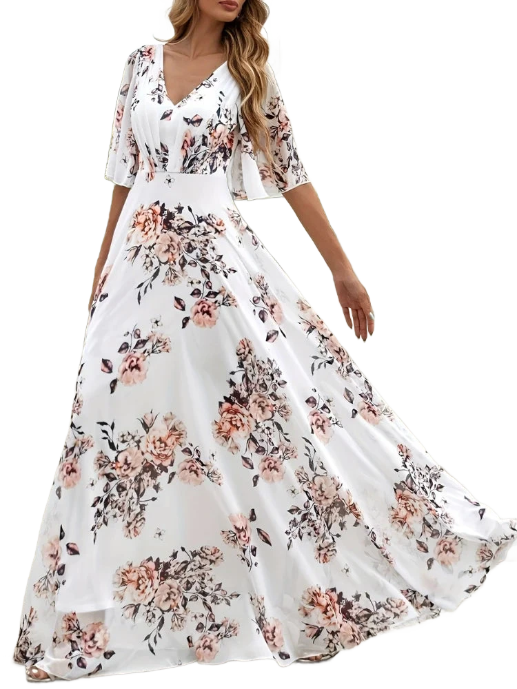 Amar™ Naama - שמלות קיץ בצווארון V