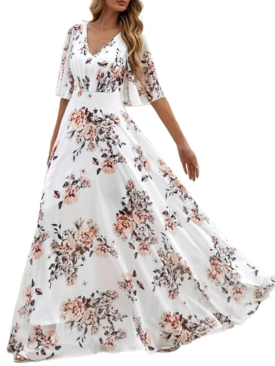 Amar™ Naama - שמלות קיץ בצווארון V