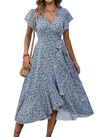 Amar Adina - שמלה קיצית מחמיאה ואלגנטית