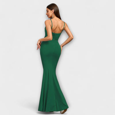 ליאורה | שמלת מקסי פתוחה בגב באלגנטיות נצחית