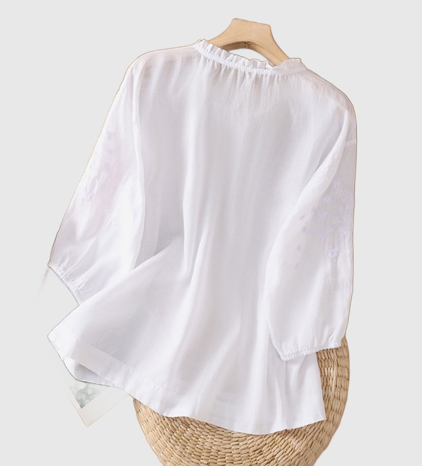 Amar™ Naama - חולצת כותנה רקומה