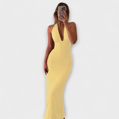 עדן | שמלת ג׳רסי מחמיאה באלגנטיות נצחית