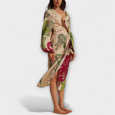 ורד | טוניקת פשתן קלילה לחופשה מושלמת