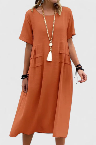 קריסטינה - שמלת מידי אלגנטית