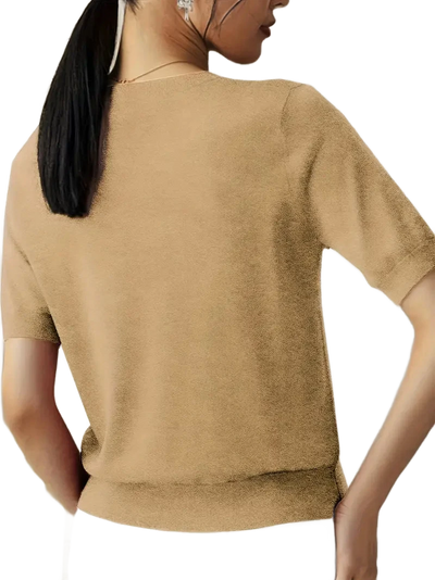 Amar™ Hila - חולצת טי שירט קז'ואל בעלת גמישות גבוהה