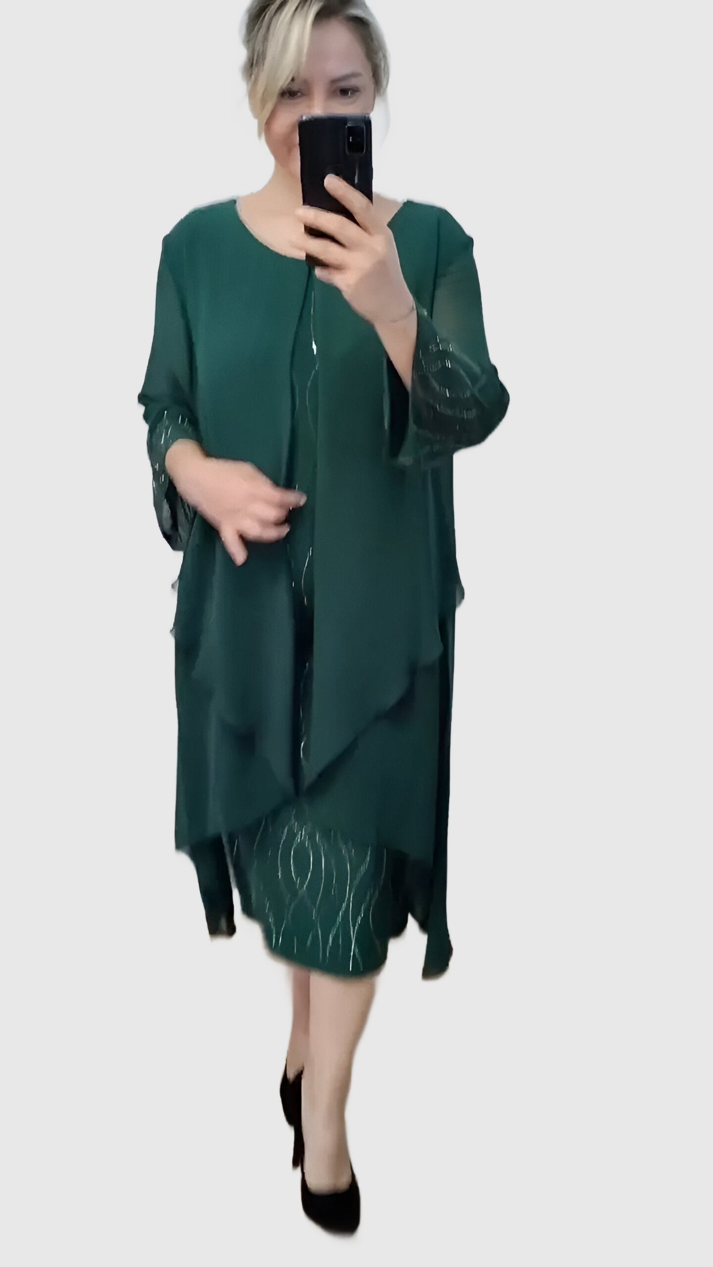 Amar™ Ayala - שמלת מעטפת אלגנטית