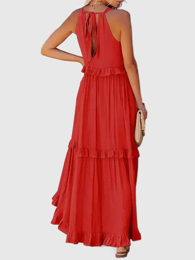 Amar Esther - שמלת סטרפלס אלגנטית עם קפלים